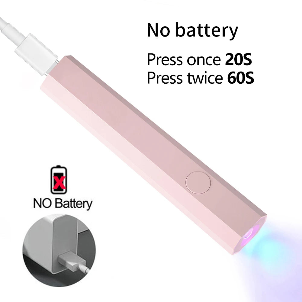 Mini UV Light Cure Lamp - For Gel Nails