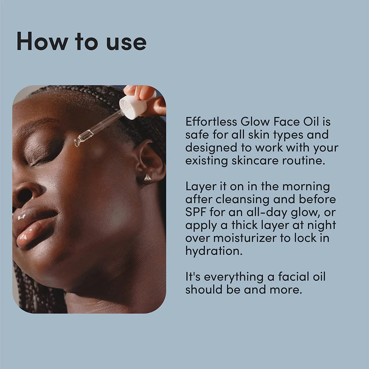 Effortless Glow, Lightweight, Hydrating, Oil Drops