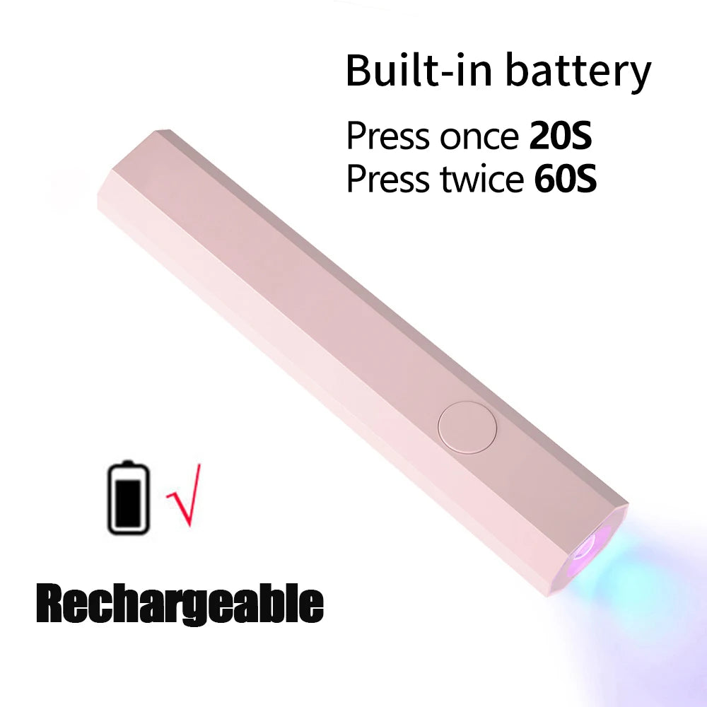 Mini UV Light Cure Lamp - For Gel Nails