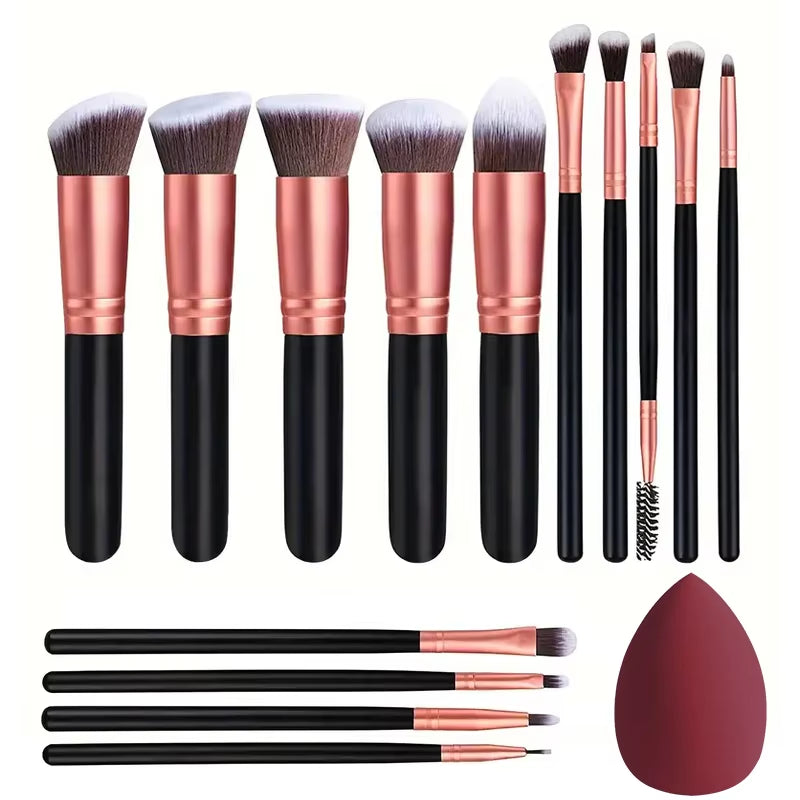 Makeup Brushes Set Soft Fluffy Foundation - Blush - Eyeshadow
