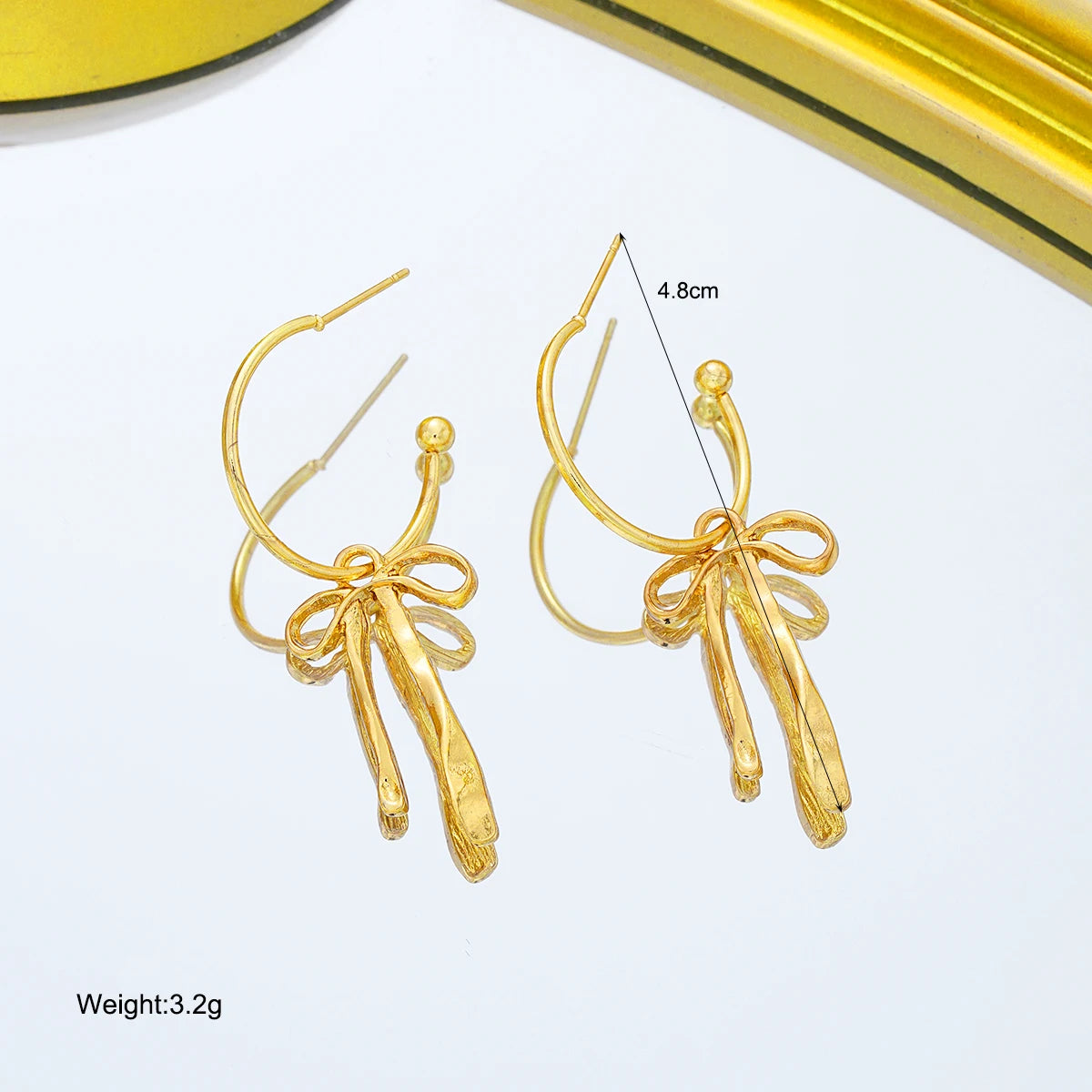 Luxury Fashion Bowknot Earrings