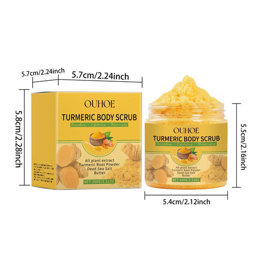 Exfoliating Turmeric Body Scrub