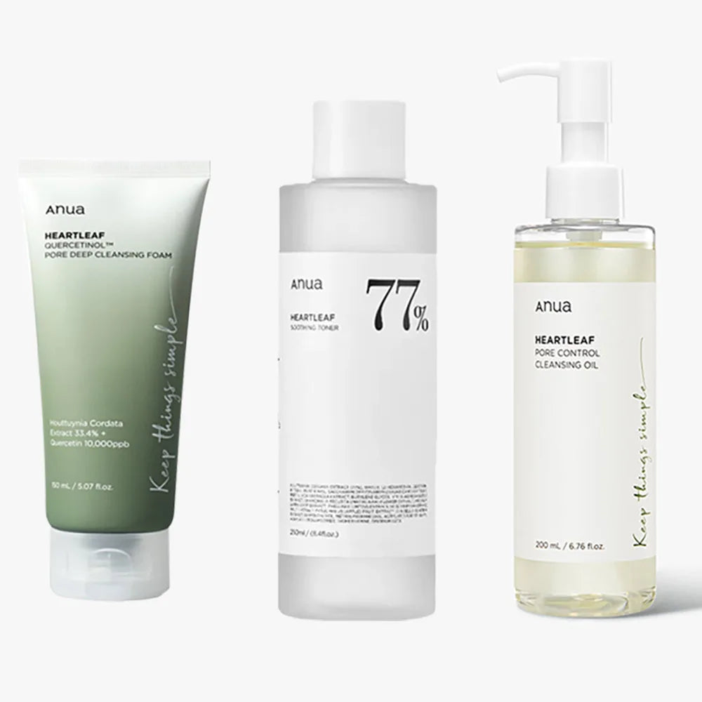 Anua Skincare Heartleaf Toner Moisturizing Pore Cleansing Oil