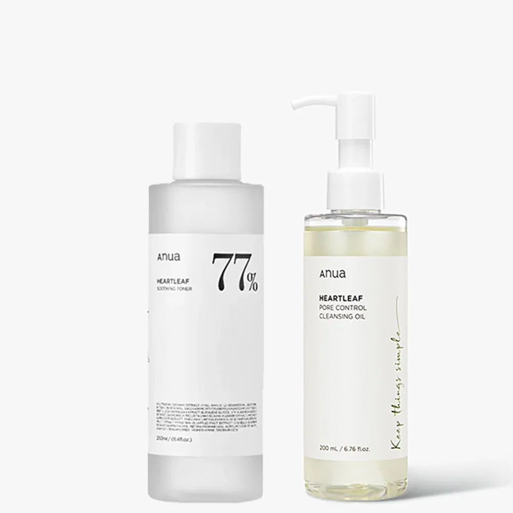 Anua Skincare Heartleaf Toner Moisturizing Pore Cleansing Oil