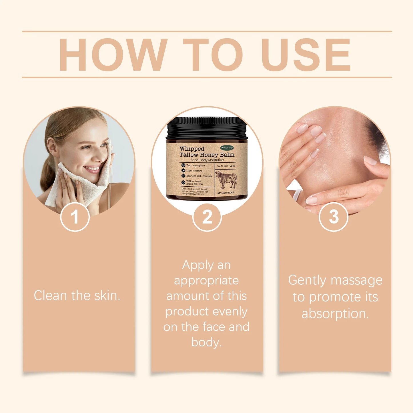 Beef Tallow Moisturizer