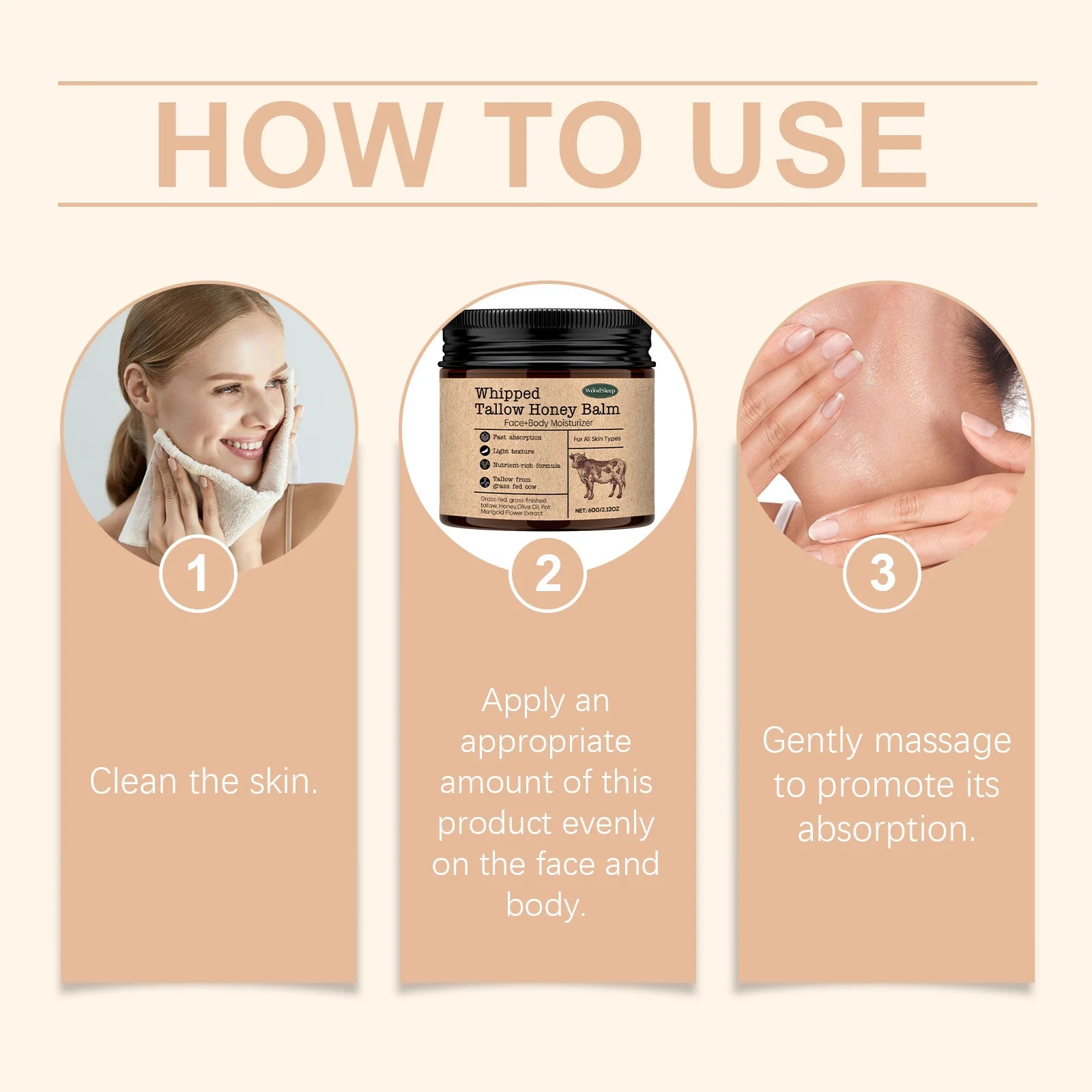 Beef Tallow Moisturizer