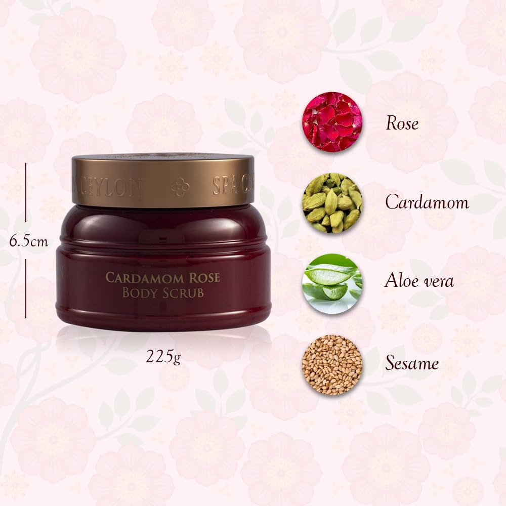 Cardamom Rose Body Scrub