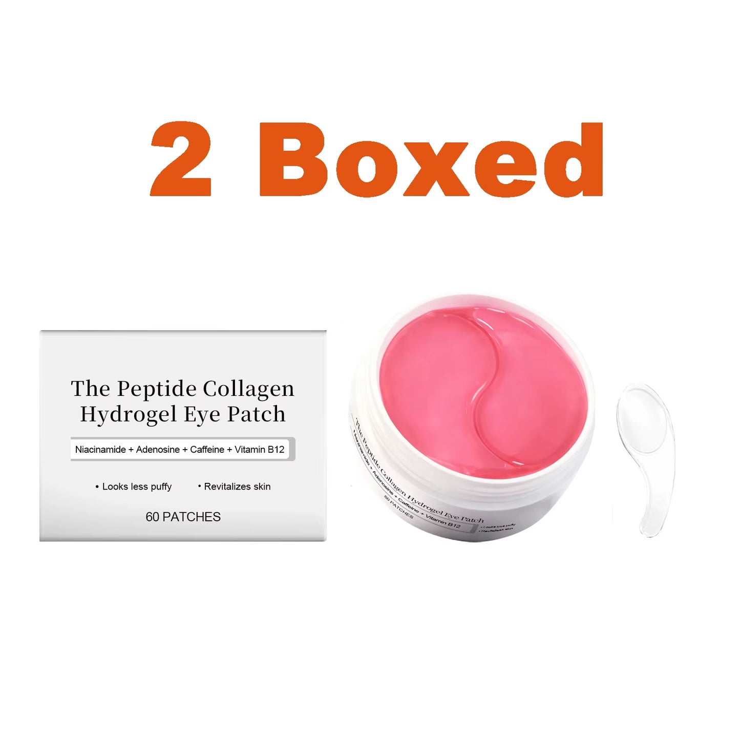 Peptide Collagen Hydrogel Eye Patch Reduce Wrinkles Dark Circles