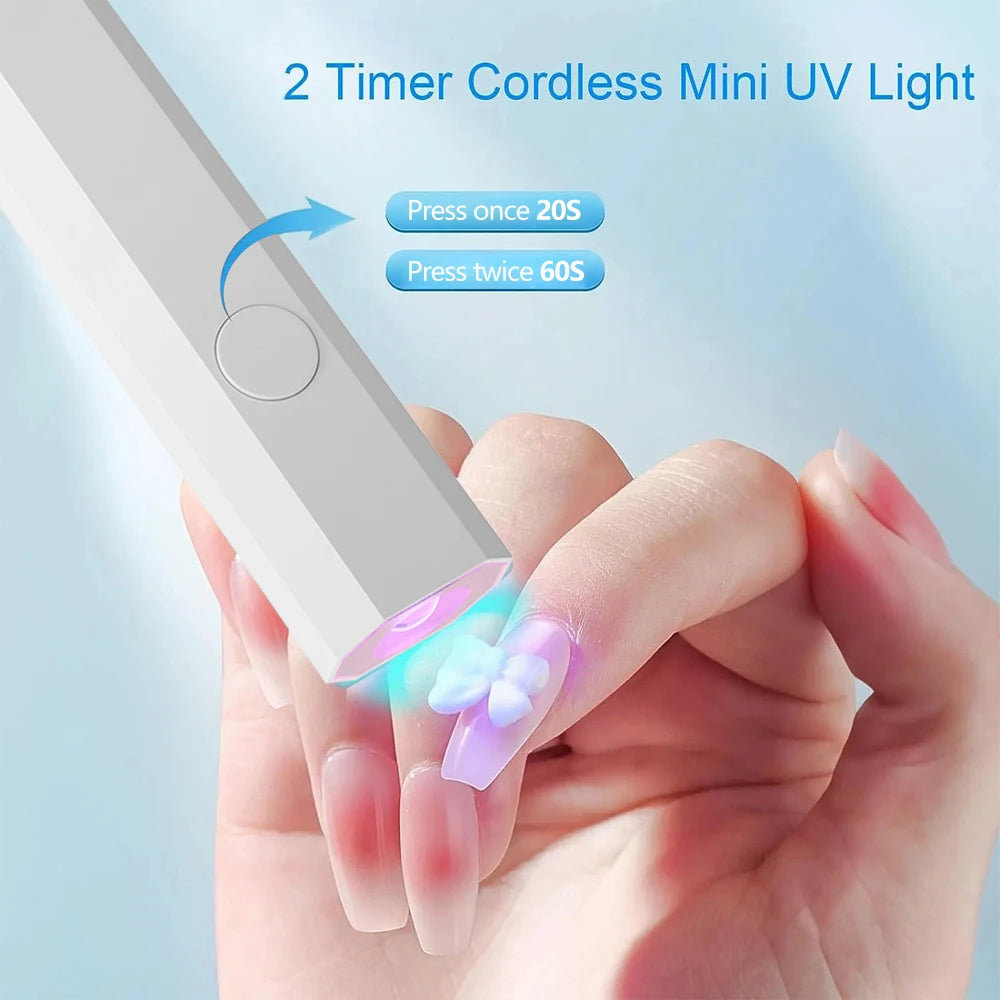 Mini UV Light Cure Lamp - For Gel Nails
