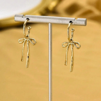  Luxury Fashion Bowknot Earrings 