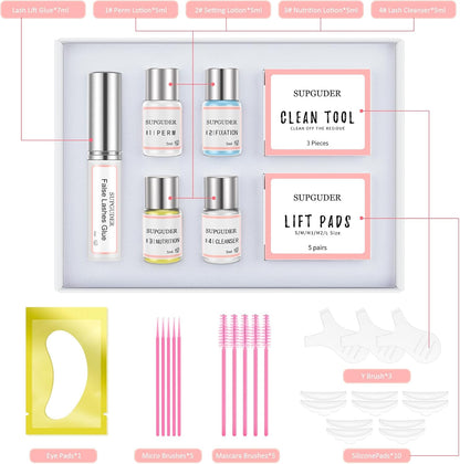  Lash Lift Kit Eyelash Perm Kit, Professional Eyelash Curling Lash Extension Set