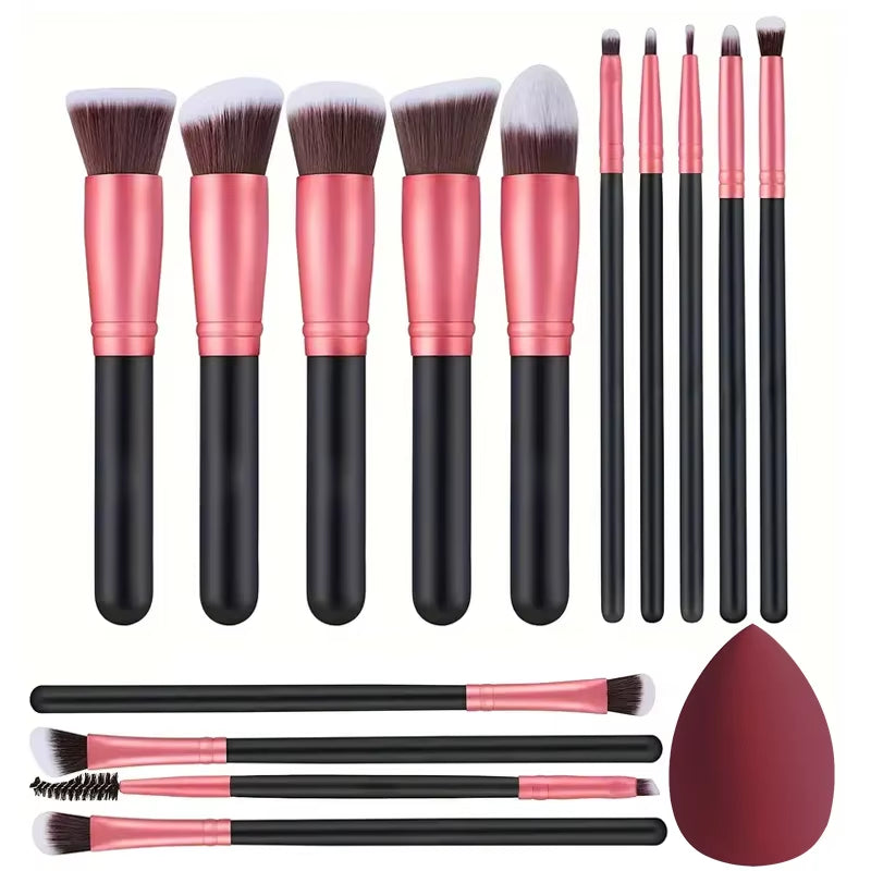  Makeup Brushes Set Soft Fluffy Foundation - Blush - Eyeshadow 