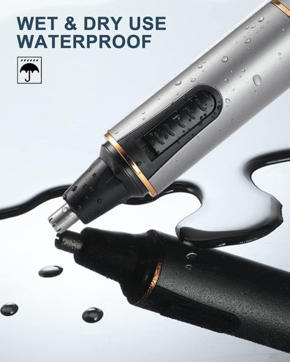 Nose Hair Trimmer for Men - Rechargeable - Waterproof