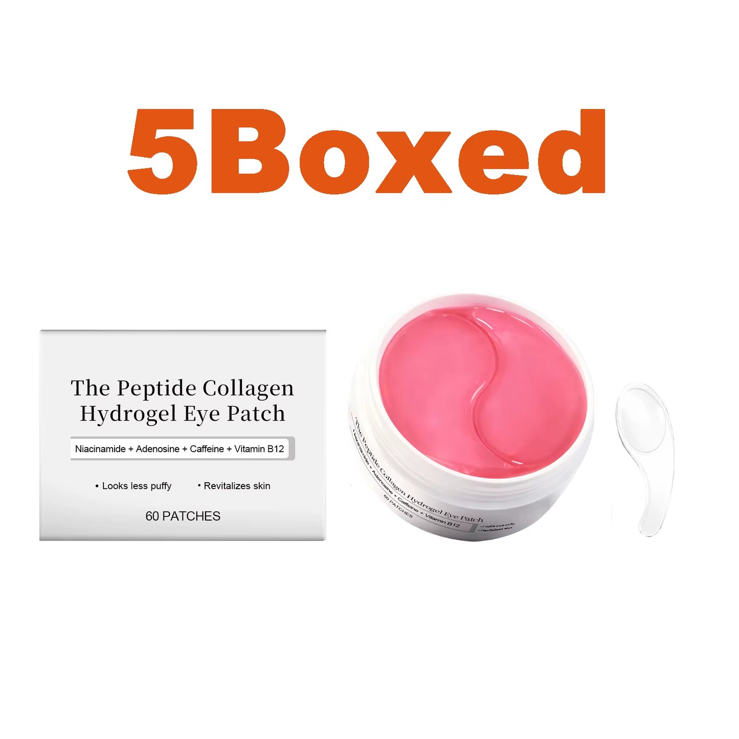 Peptide Collagen Hydrogel Eye Patch Reduce Wrinkles Dark Circles