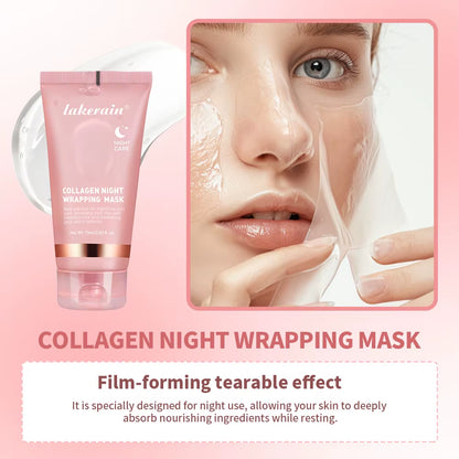 Korean Deep Collagen Peel off Mask - anti Wrinkle