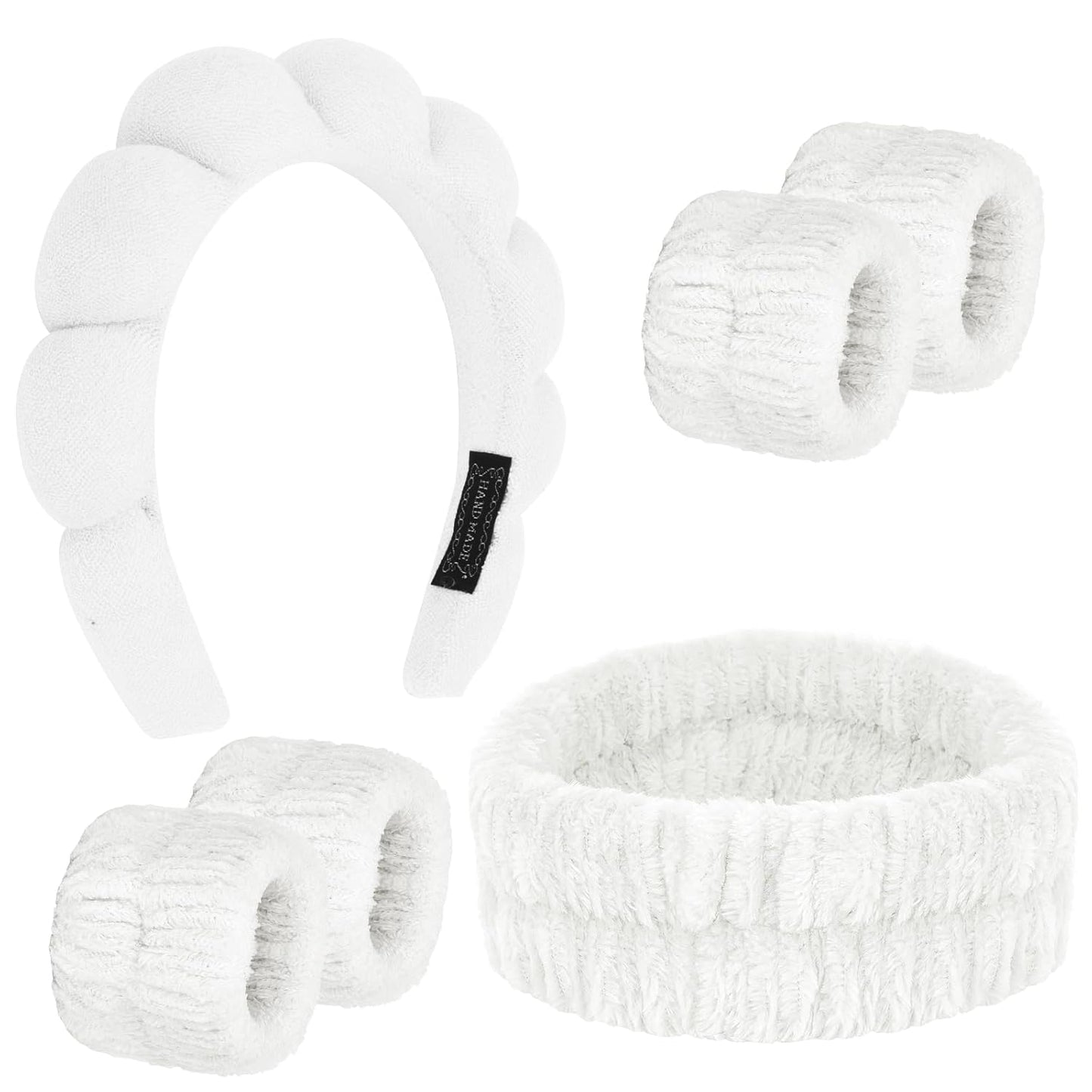 Spa Headband & Wristband Set