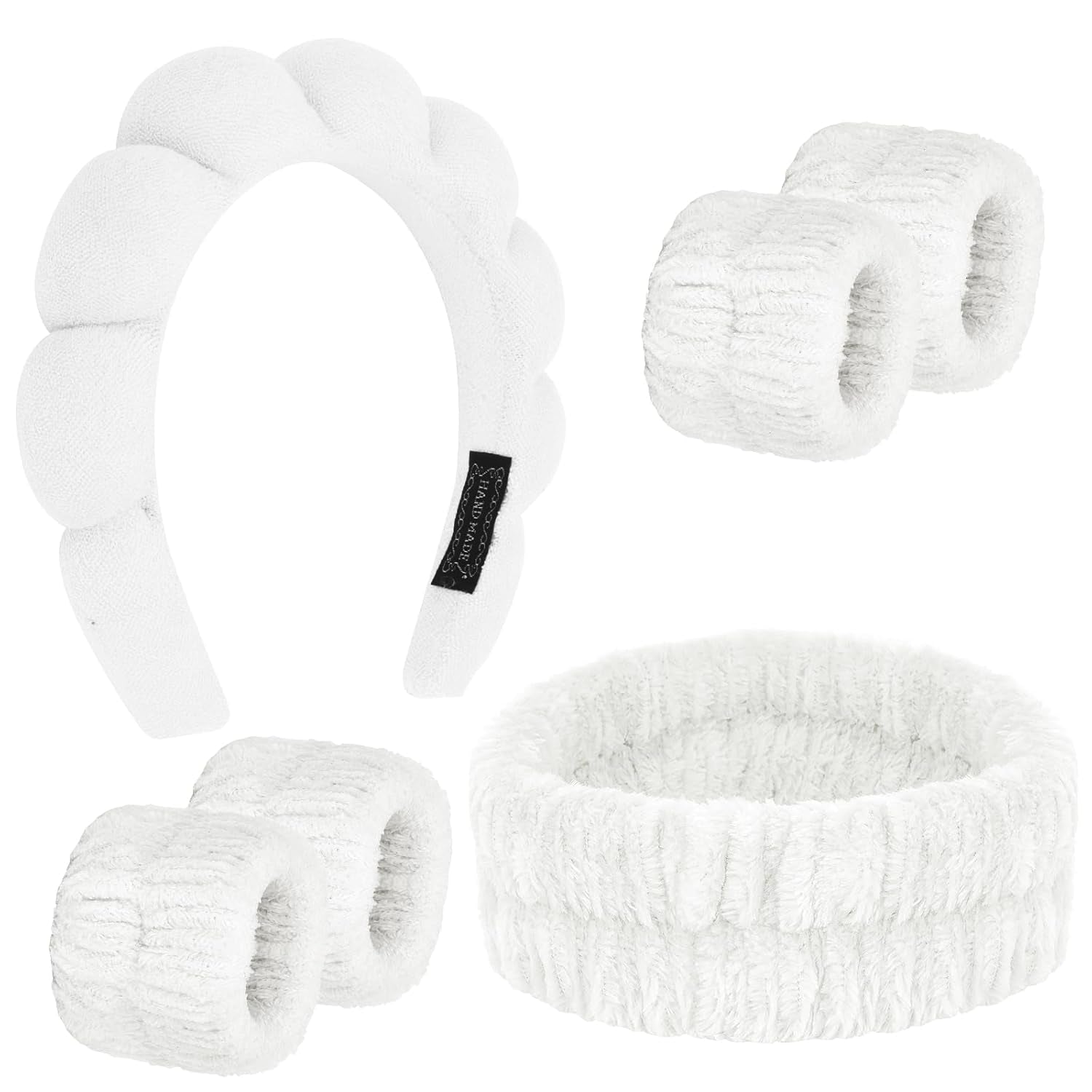 Spa Headband & Wristband Set