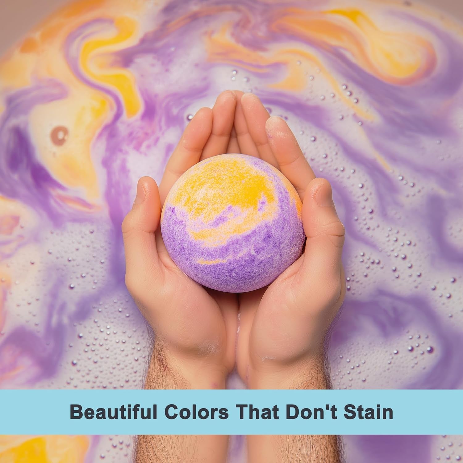 Luxury Bath Bombs - Gift Set of 24 Bathbombs with Organic Essential Oils 