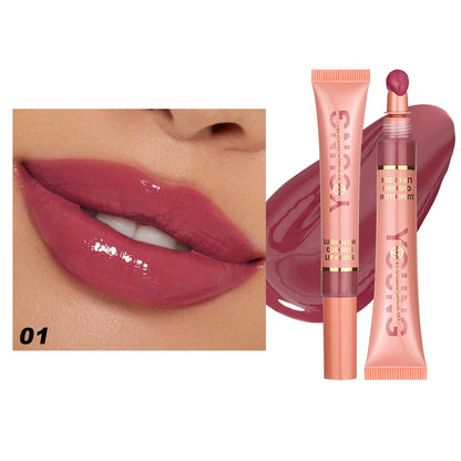 6 Color Brightening Lip Color - Moisturizing Lip Glaze