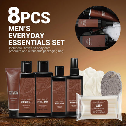 Bath and Body Wash Sets for Men 