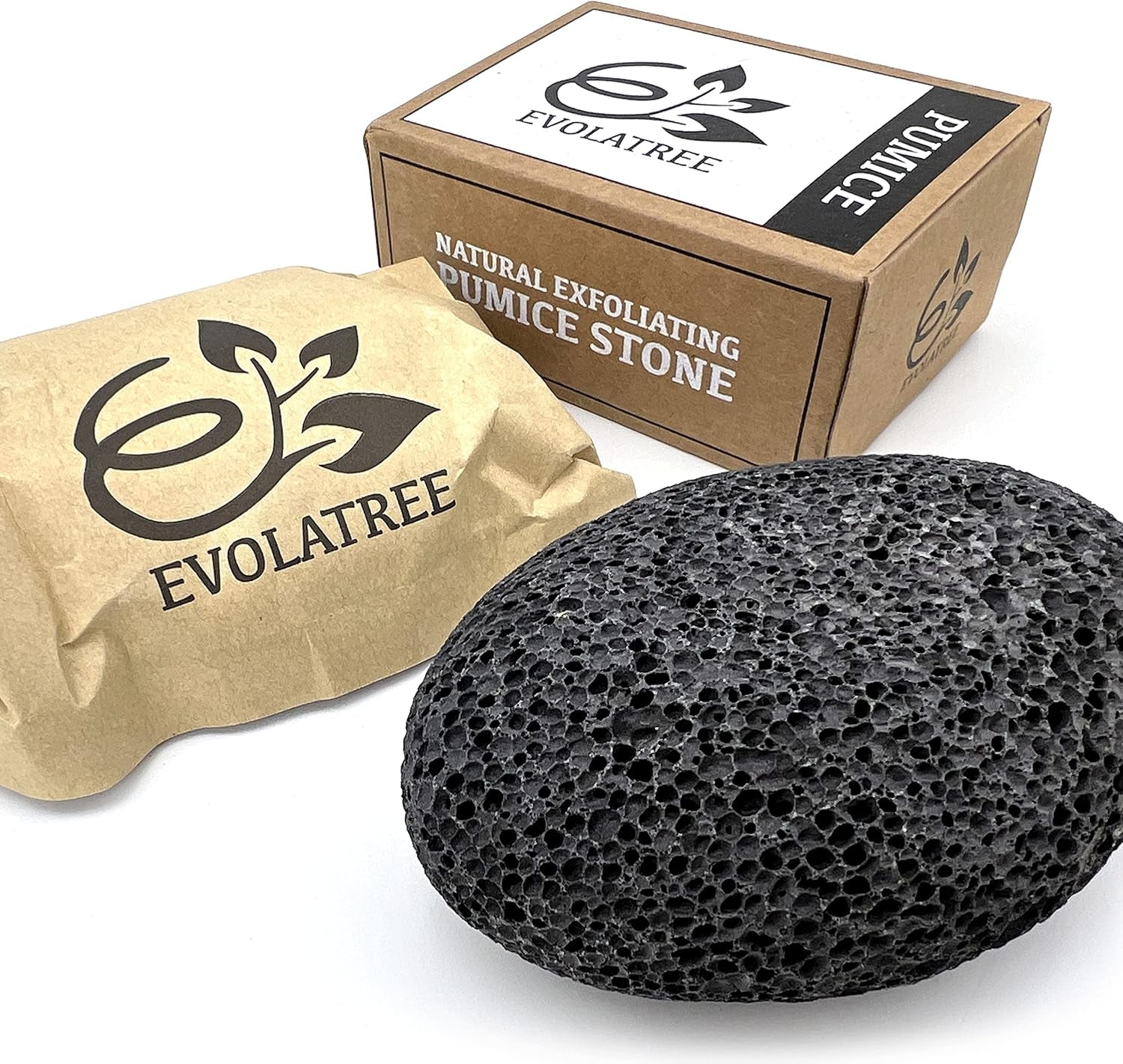 Pumice Stone for Feet - Lava Foot Scrub, Cleaning & Exfoliating Hard Dead Skin