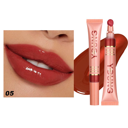 6 Color Brightening Lip Color - Moisturizing Lip Glaze