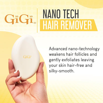 Nano Tech Crystal Hair Remover – Painless Reusable Hair Removal Tool for Legs, Arms & Bikini, Exfoliating Nano Hair Eraser for Women