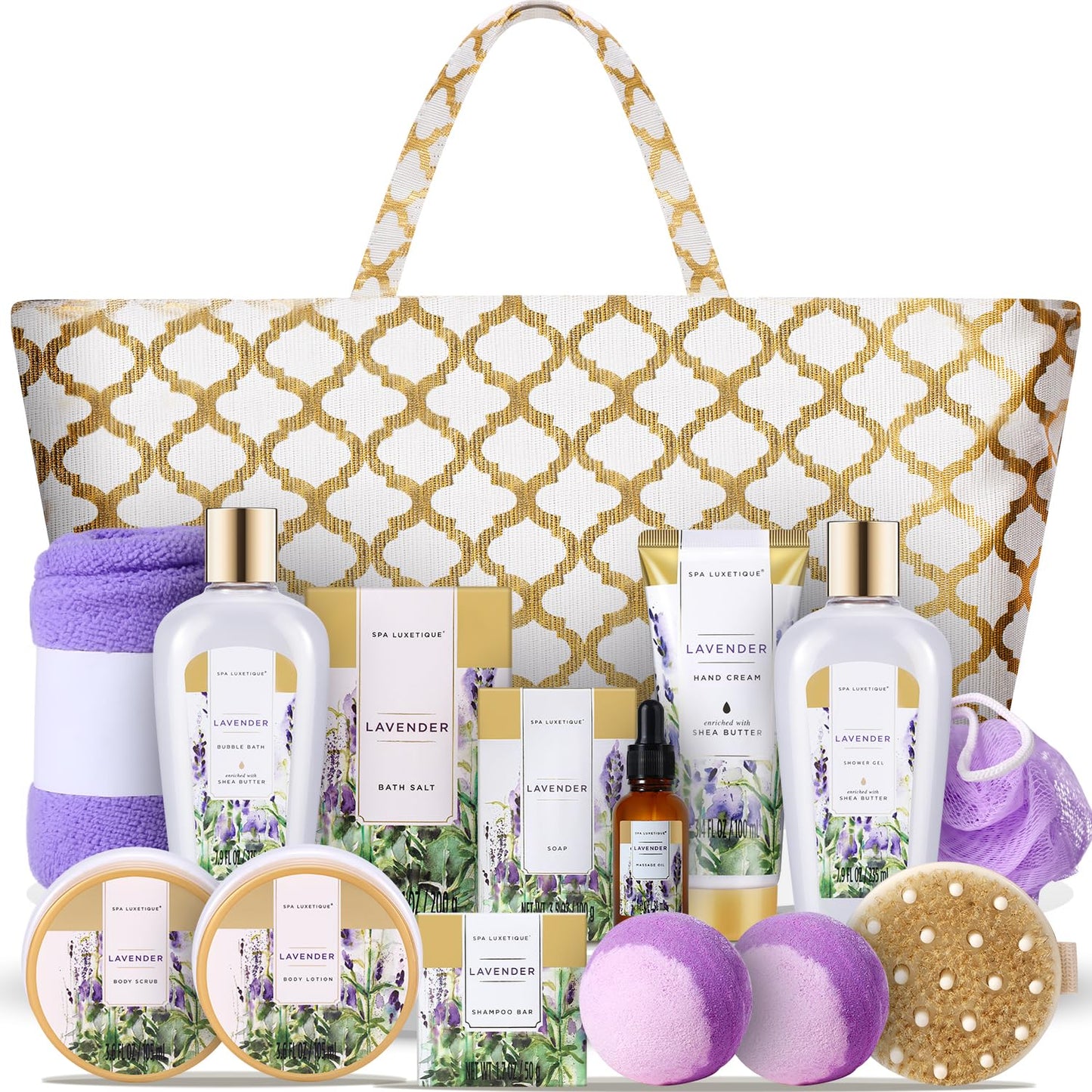 Luxury Relaxing Spa Gift Baskets for Women 