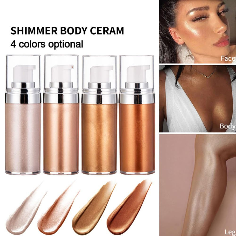 Body Shimmer Oil, Liquid Body Drops 