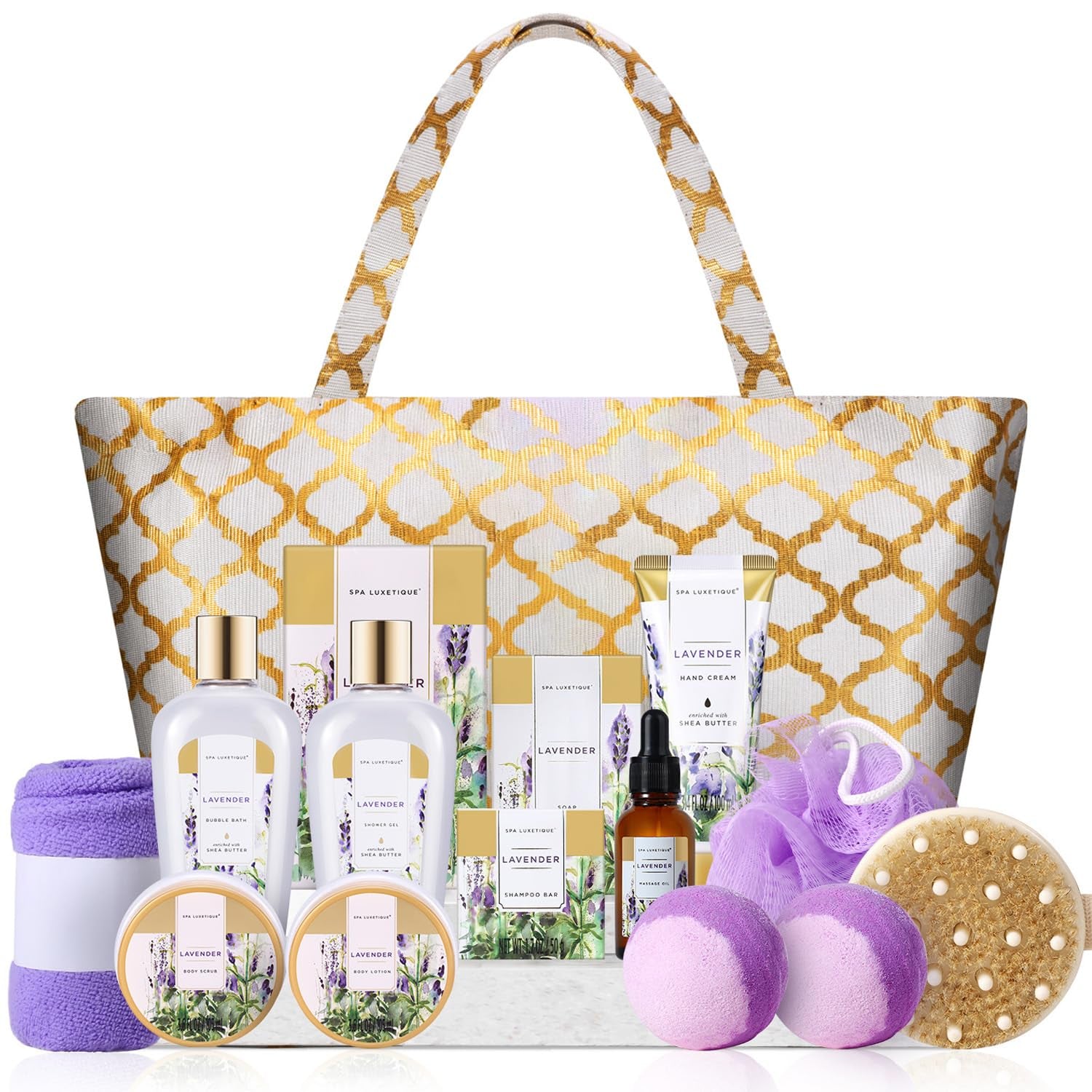 Luxury Relaxing Spa Gift Baskets for Women 