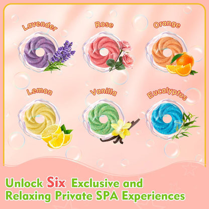 Bubble Bath Bombs for Kids, with Essential Oils for Sensitive Skin 