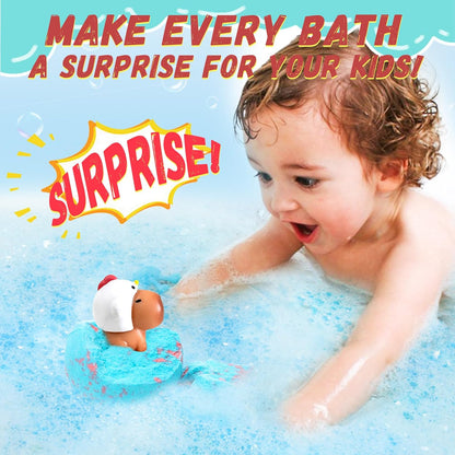  Organic Bath Bombs for Kids with Surprise inside