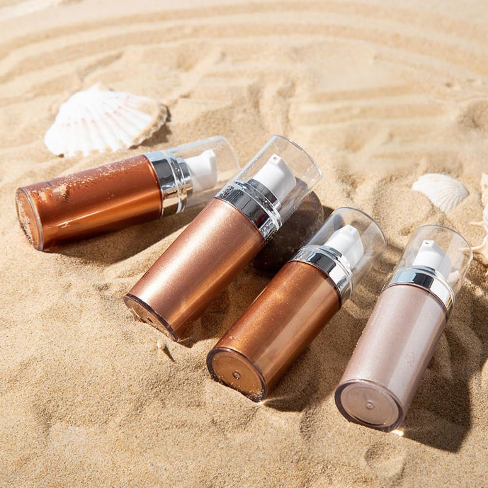 Body Shimmer Oil, Liquid Body Drops 