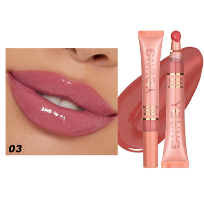 6 Color Brightening Lip Color - Moisturizing Lip Glaze