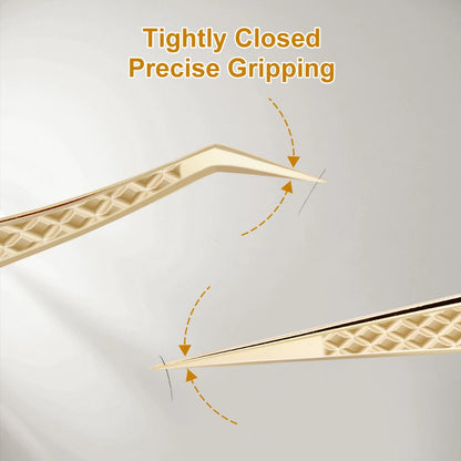 Lashtalk Precision Tweezer - Eyelash Extensions Set 