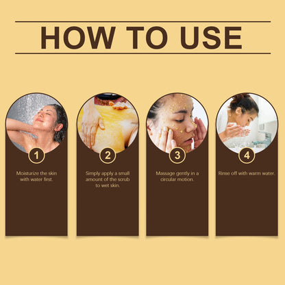 Exfoliating Turmeric Body Scrub 