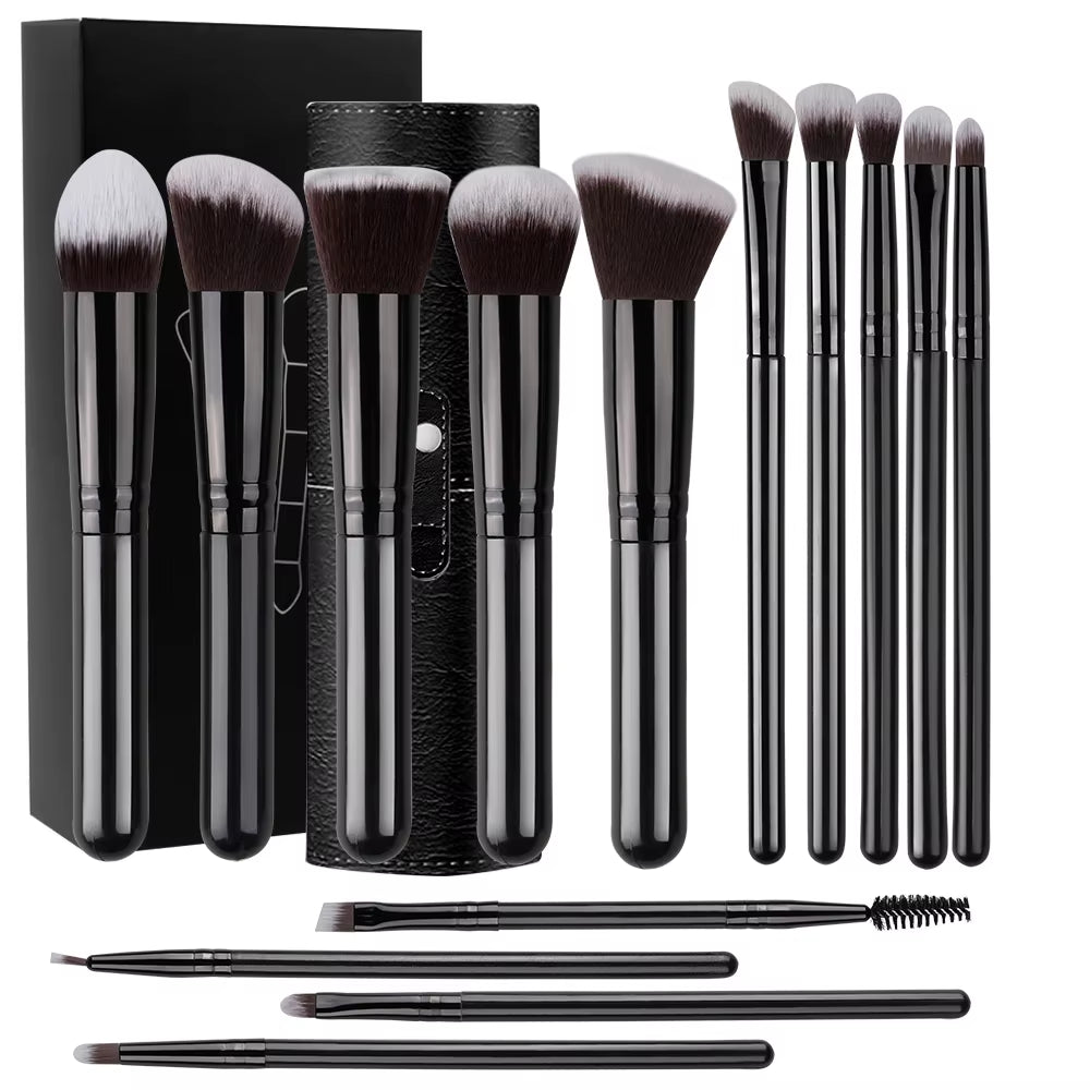  Makeup Brushes Set Soft Fluffy Foundation - Blush - Eyeshadow 