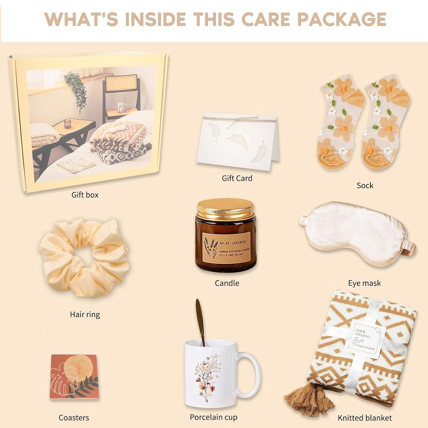 10 Pcs Get Well Care Package for Women 
