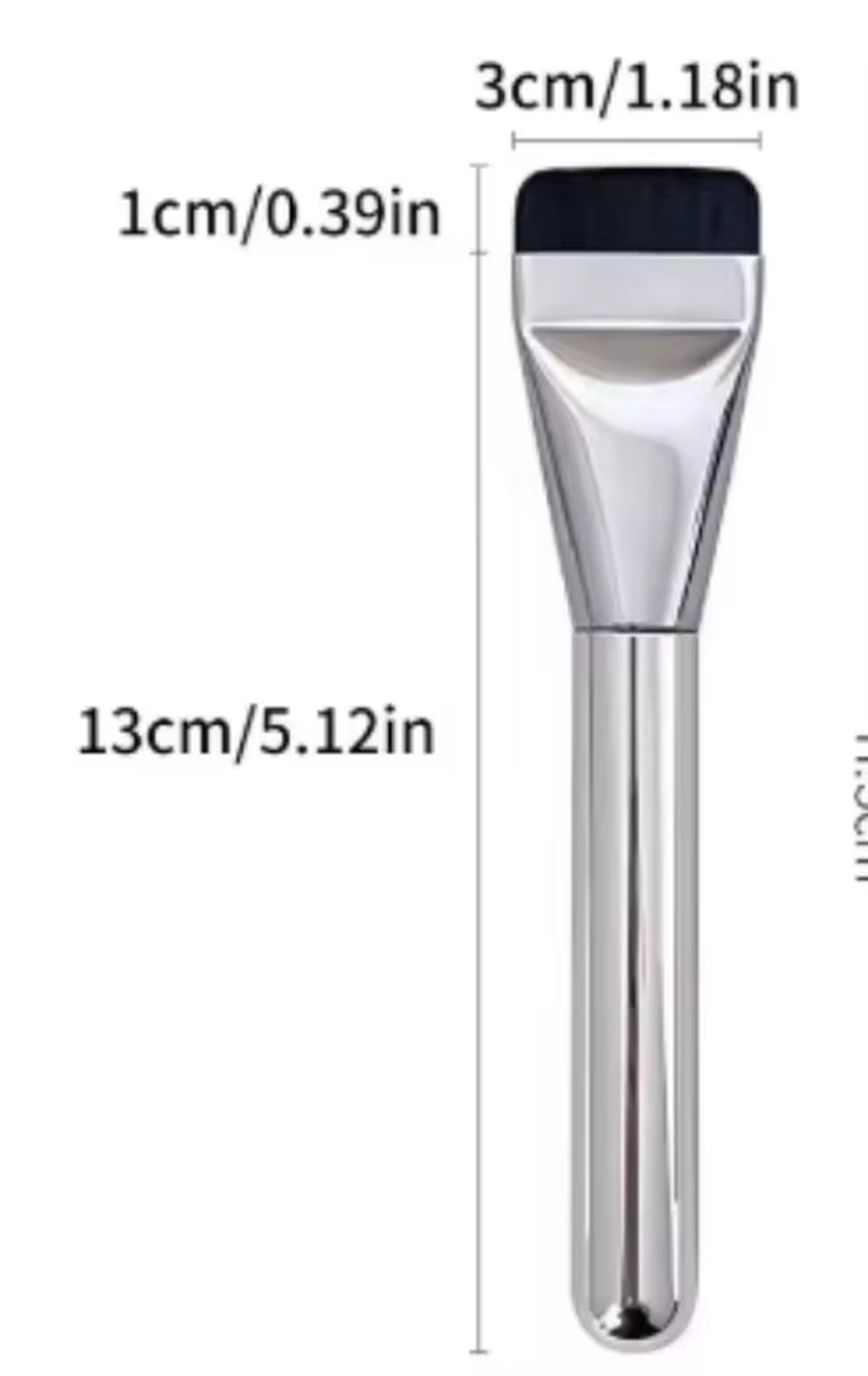 Flat Foundation Brush, Mask Brush, Makeup Spatula, Liquid Foundation Brush