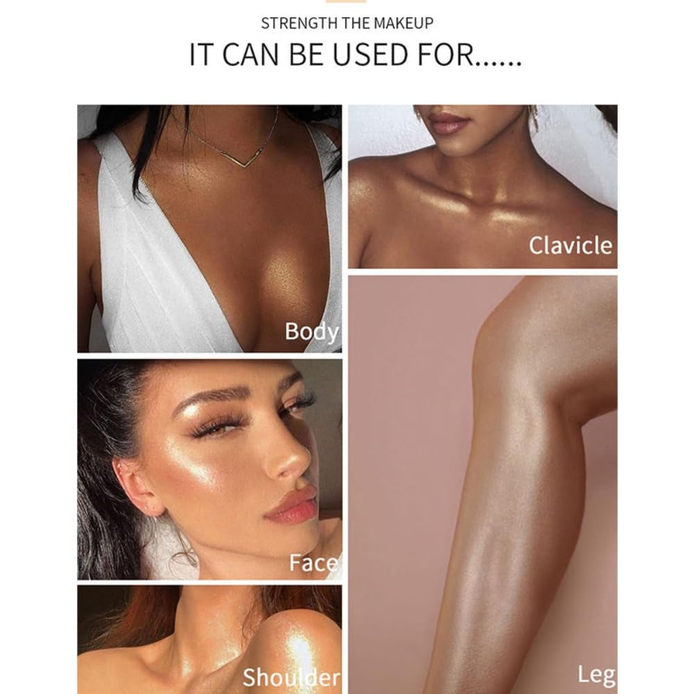 Body Shimmer Oil, Liquid Body Drops 