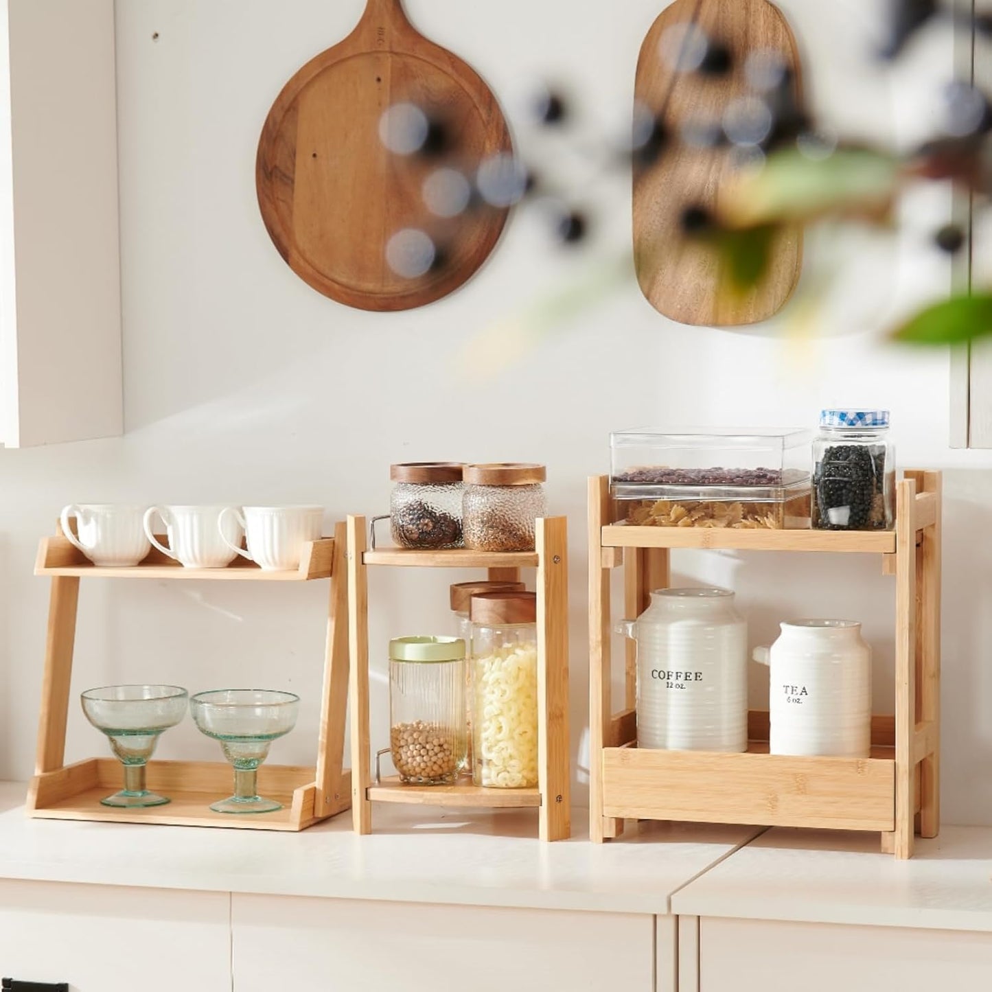 Bamboo Makeup & Countertop Organizer