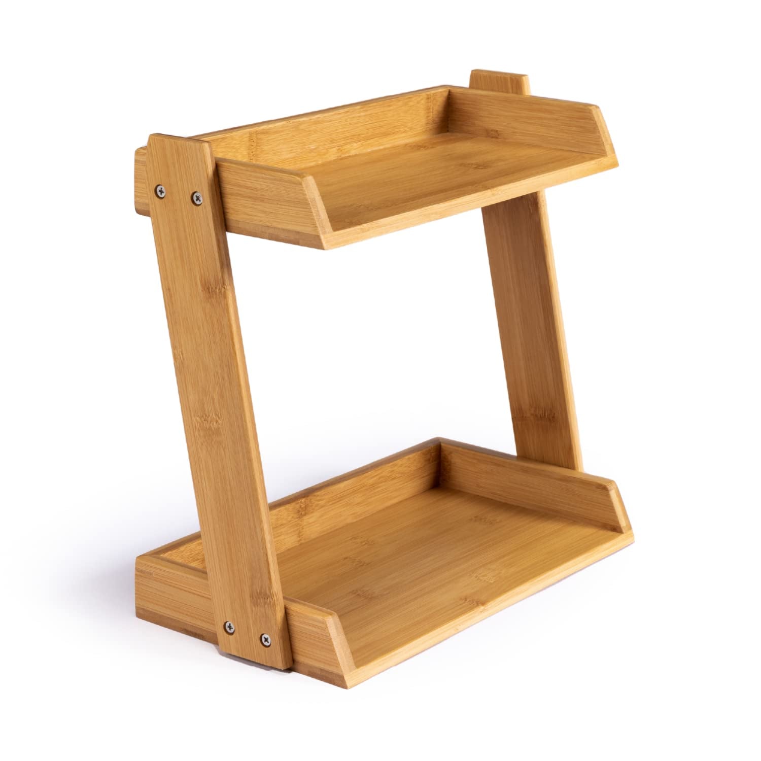 Bamboo Makeup & Countertop Organizer