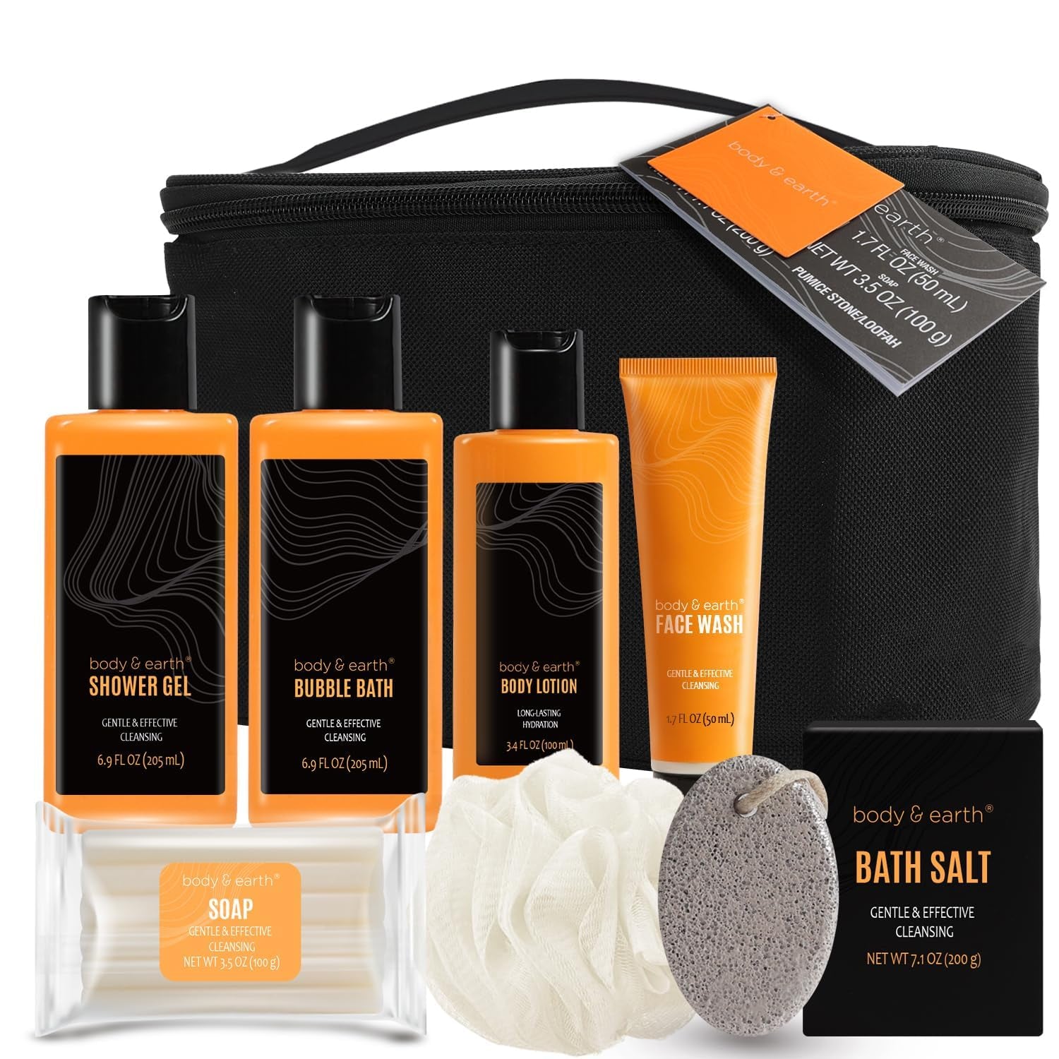 Bath and Body Wash Sets for Men 