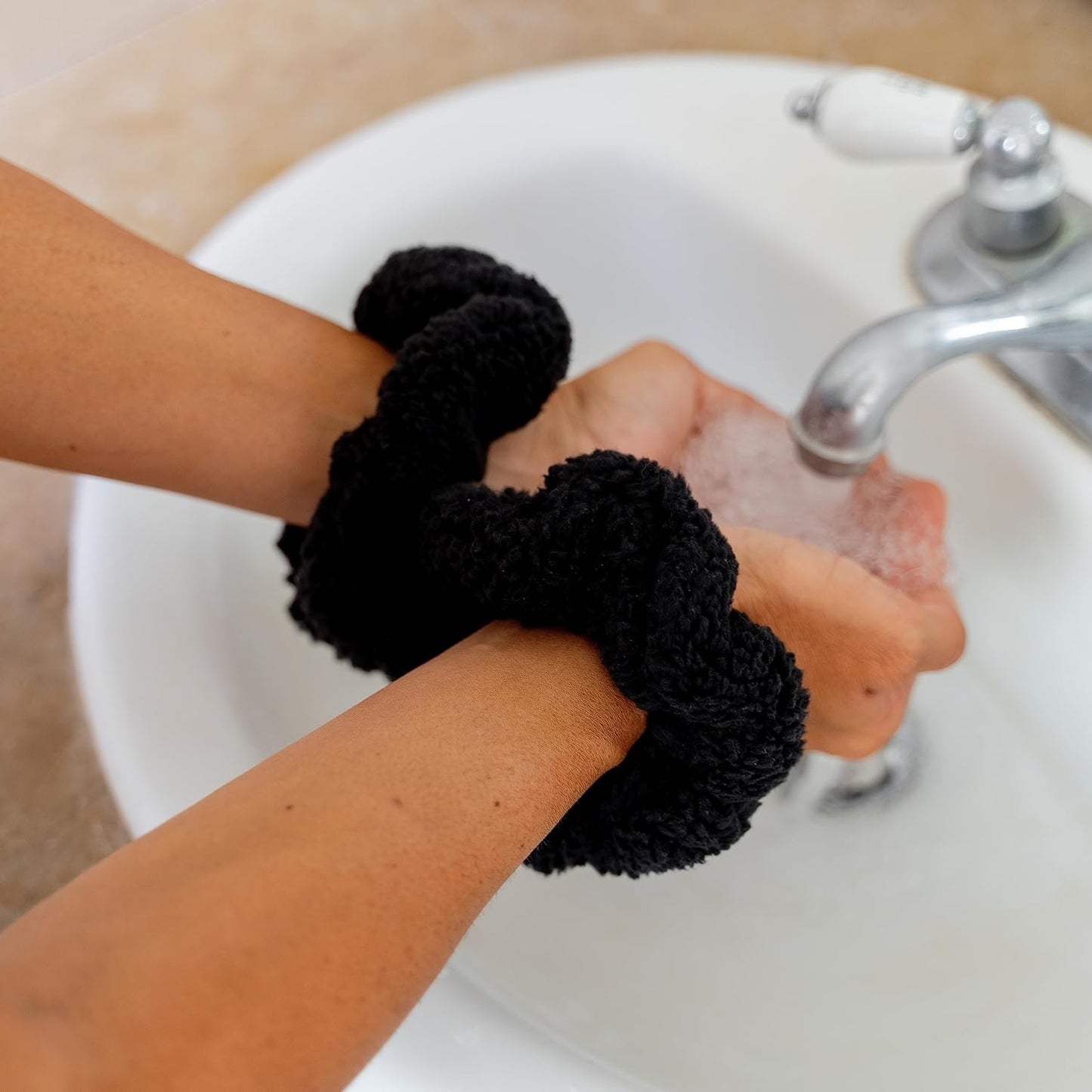 Spa Headband, Teddy Bear Headbands with Wrist Bands