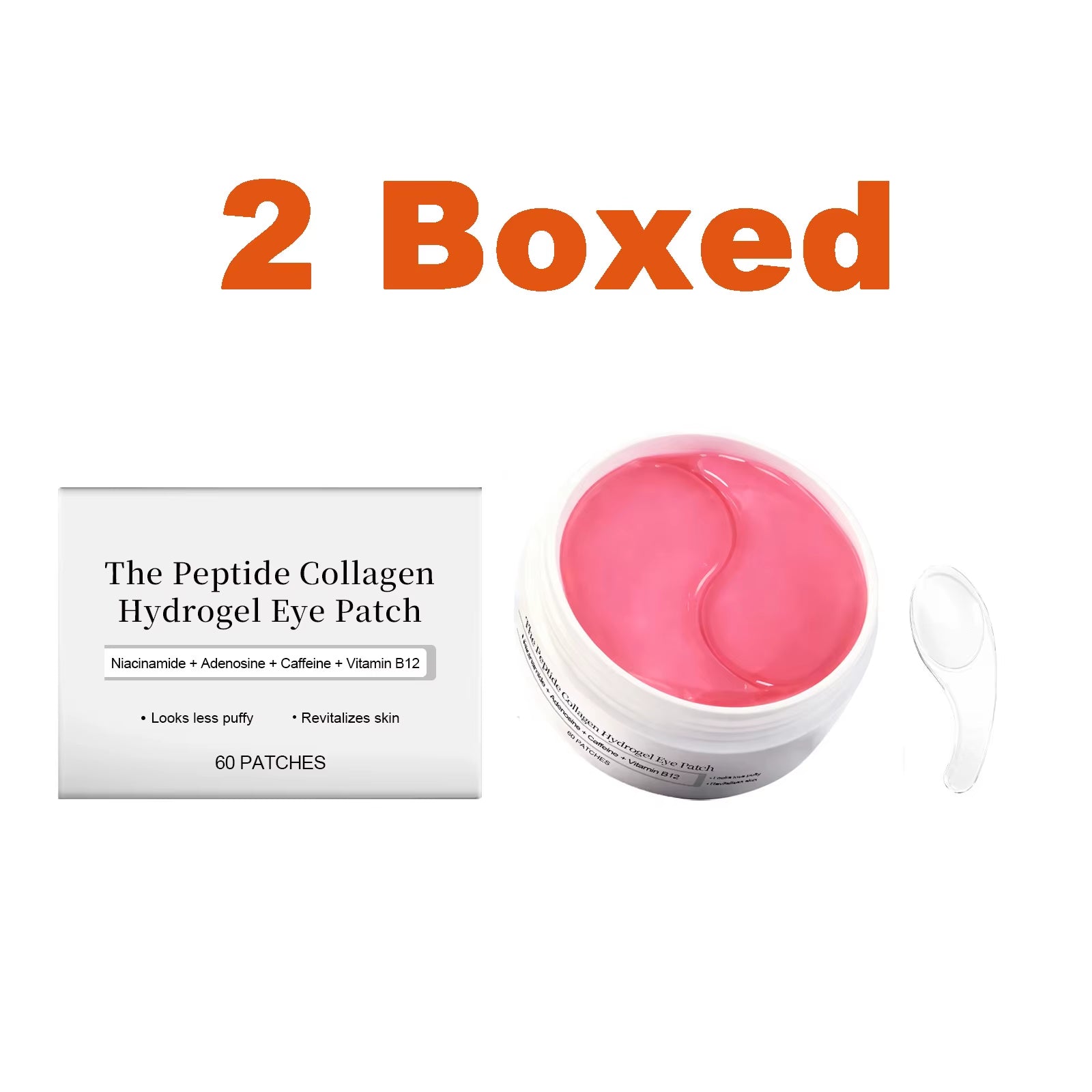 Peptide Collagen Hydrogel Eye Patch Reduce Wrinkles Dark Circles