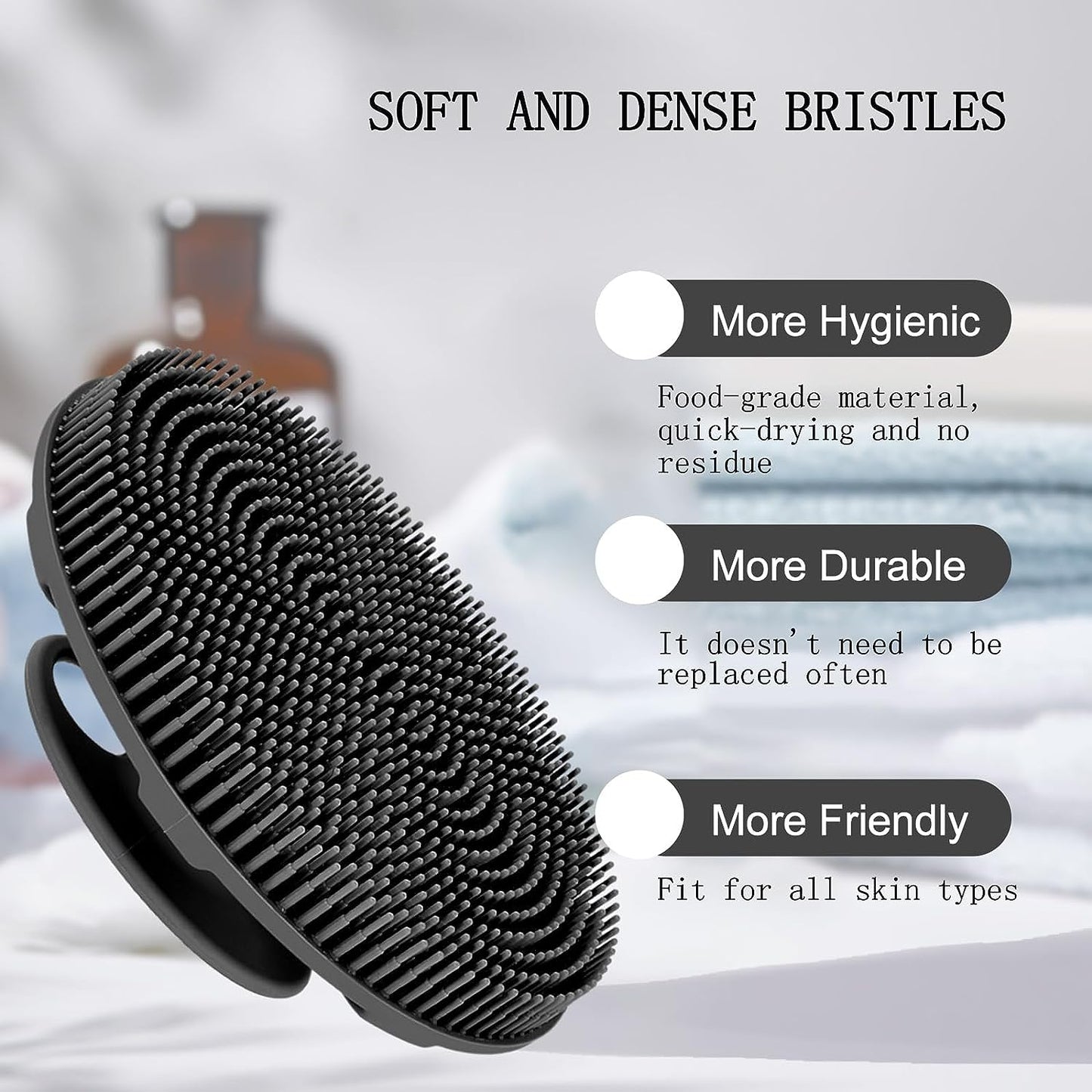 Soft Silicone Scrubber 