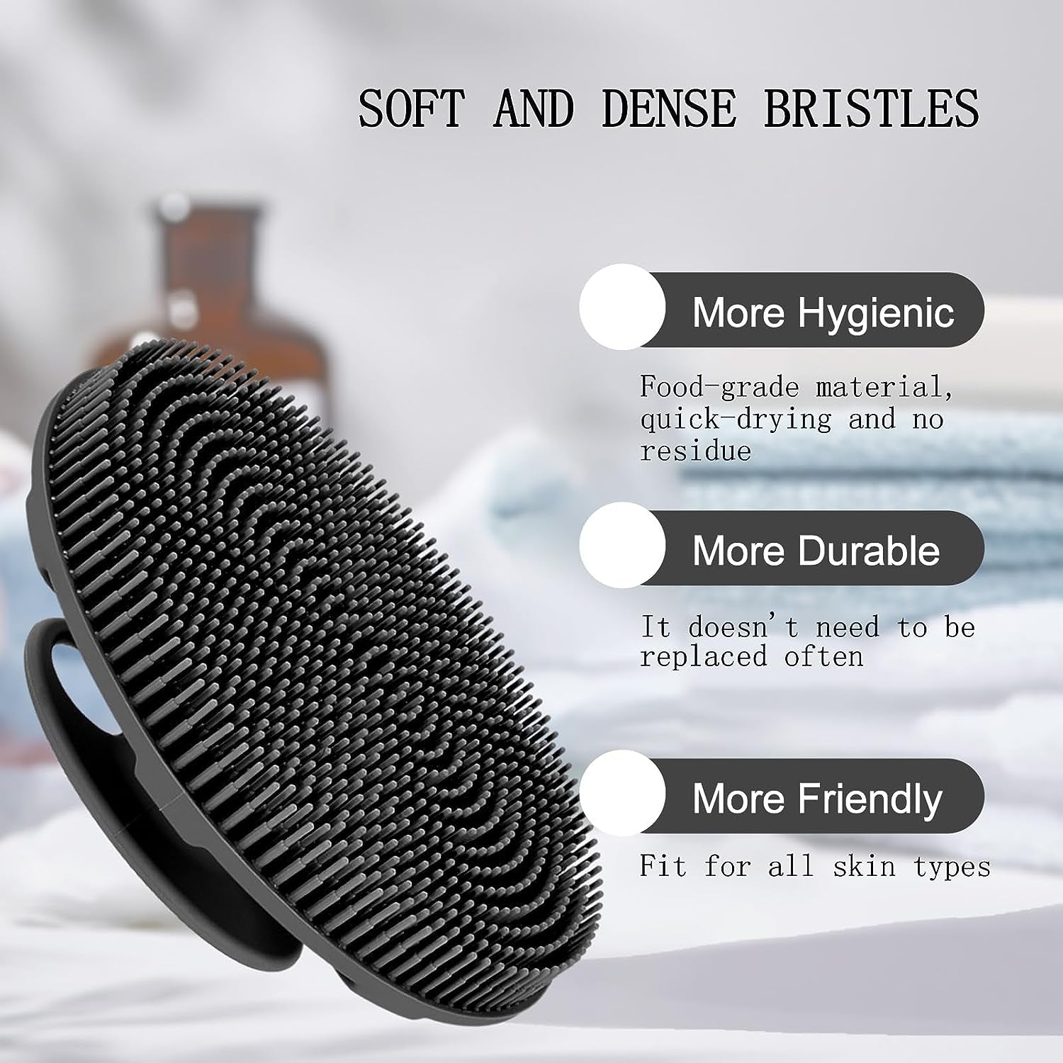 Soft Silicone Scrubber 