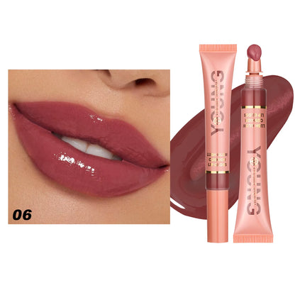6 Color Brightening Lip Color - Moisturizing Lip Glaze