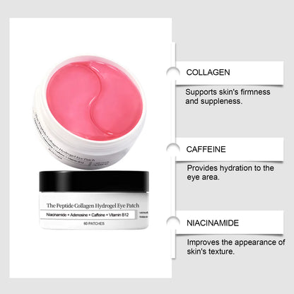 Peptide Collagen Hydrogel Eye Patch Reduce Wrinkles Dark Circles