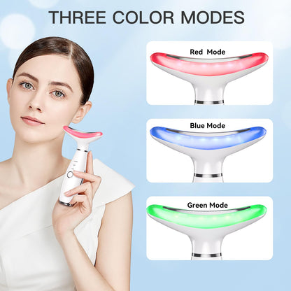 Facial Massager for Face and Neck – Skin Tightening & Lifting Tool for Anti-Aging